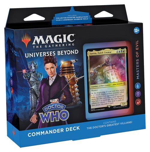 MTG Commander Deck - Masters of Evil (Doctor Who Universes Beyond)