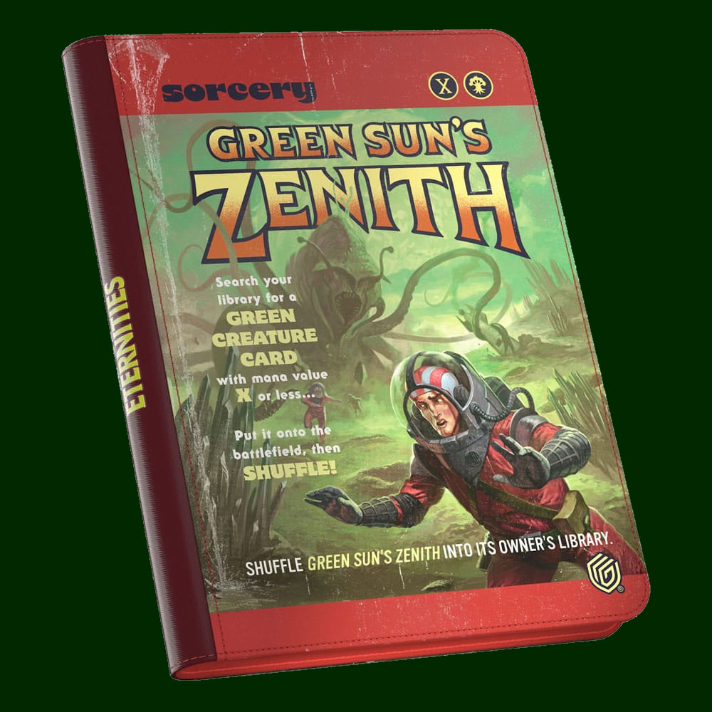 Ultimate Guard Zipfolio 360 Xenoskin Magic: The Gathering "Edge of Eternities" - Green Sun’s Zenith
