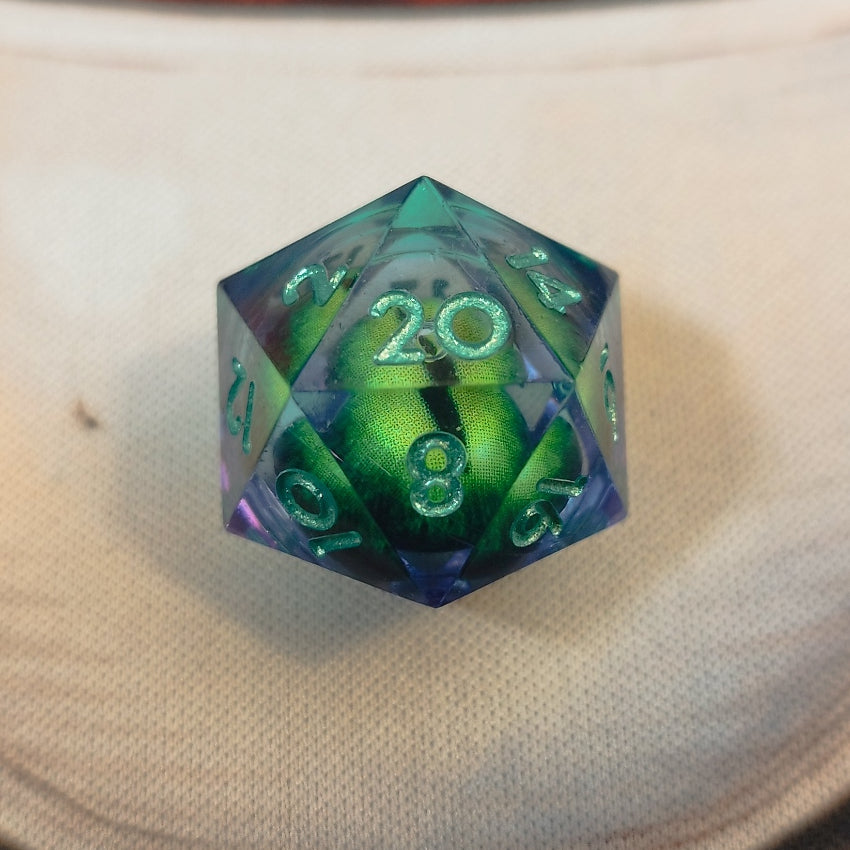 Liquid Core - Green + Purple Dragon Eye