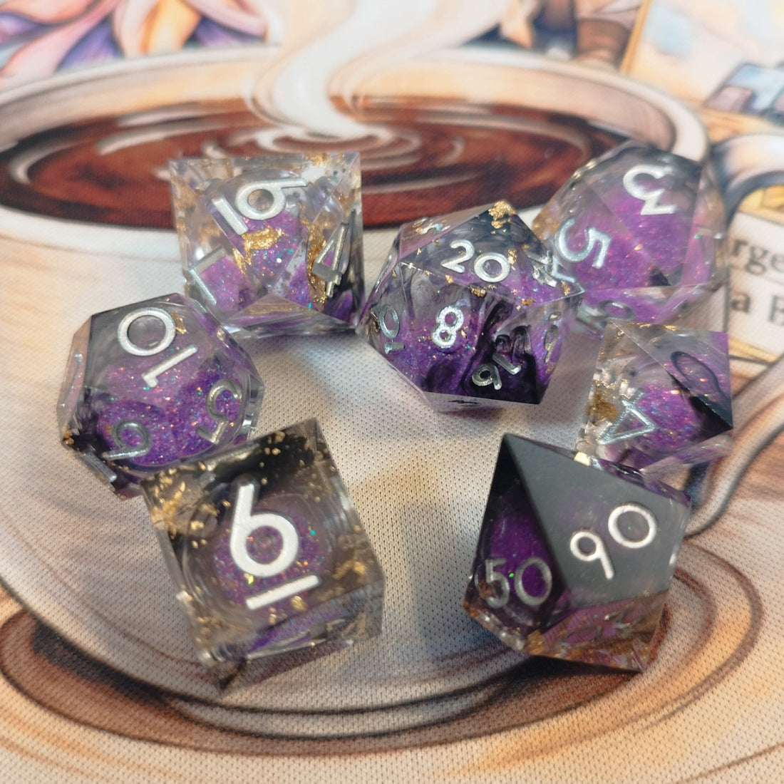 Liquid Core - Golden Foil Purple