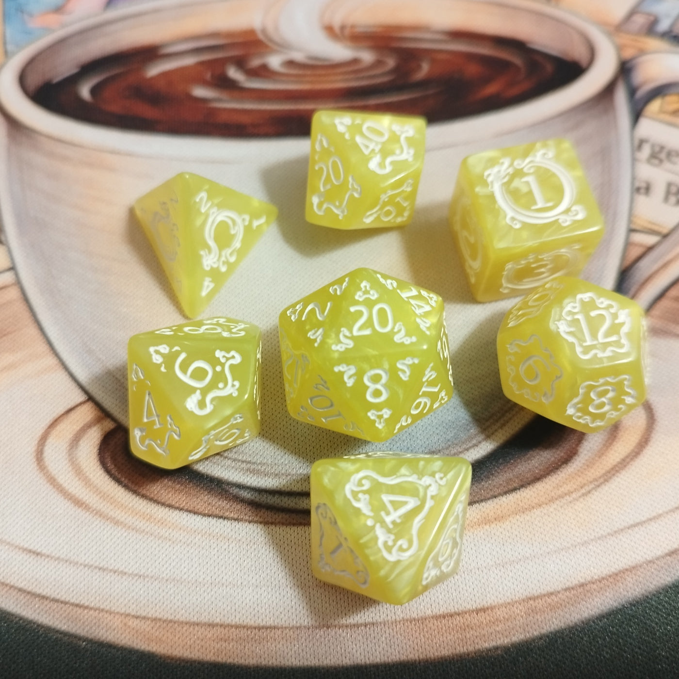 Patterned - Yellow