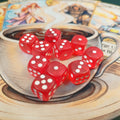 Red Neon d6's