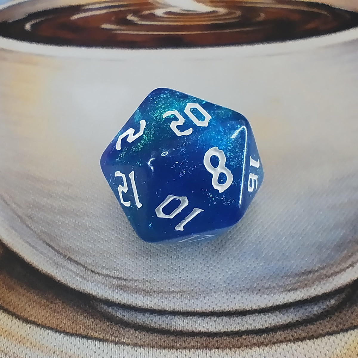 Shaman Dice Set - Aqua Blue