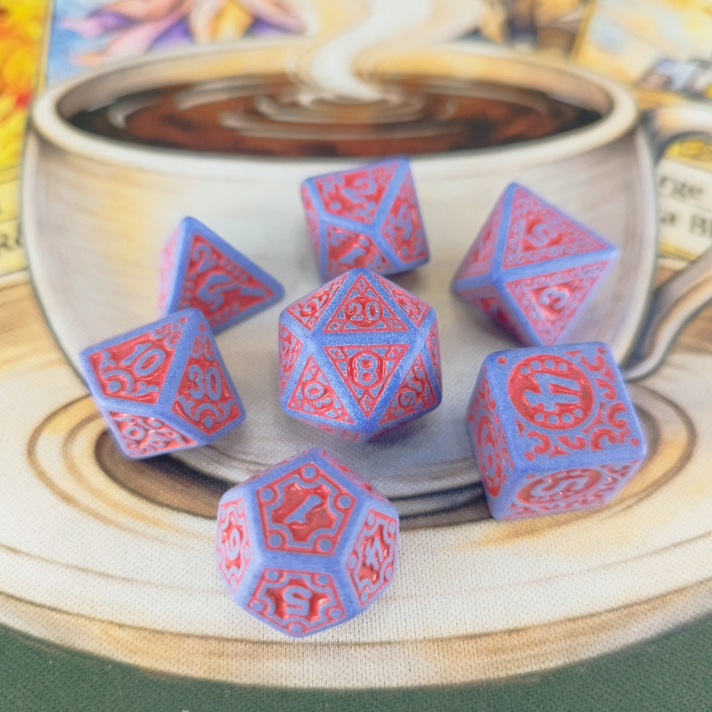 Patterned - Red Blue