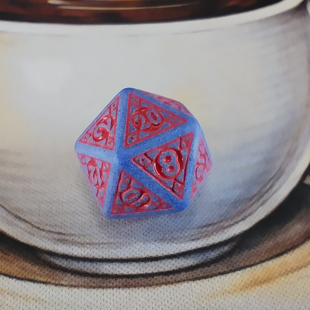 Patterned - Red Blue