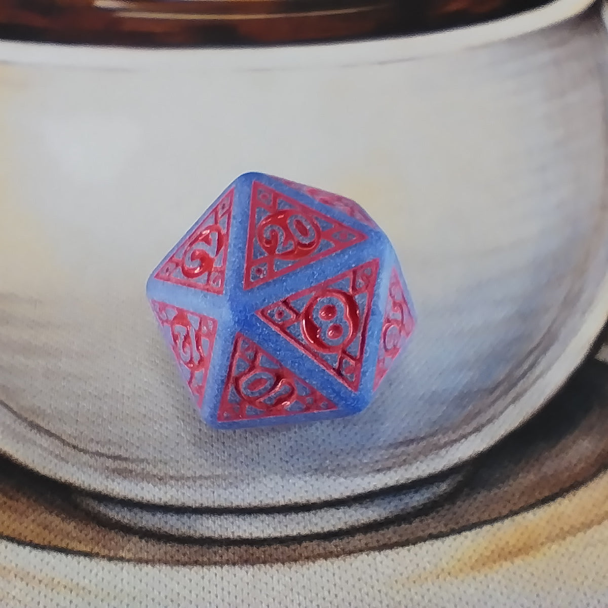 Patterned - Red Blue