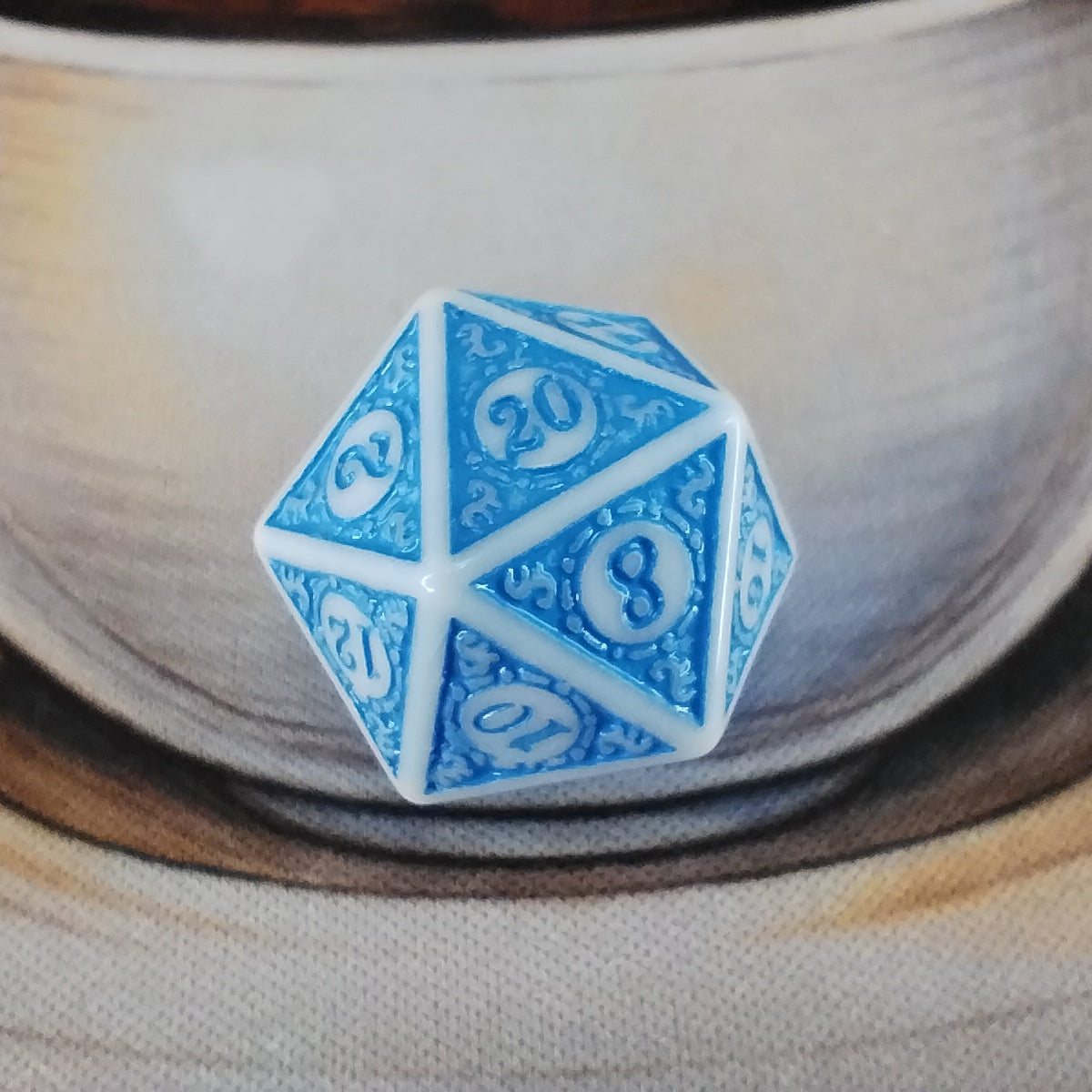 Patterned - Light Blue