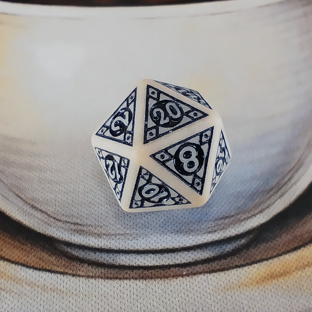 Patterned - Bleached Bone