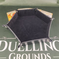Pleather Velvet Dicetray - Black