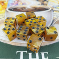 Pearl d6's - Gold