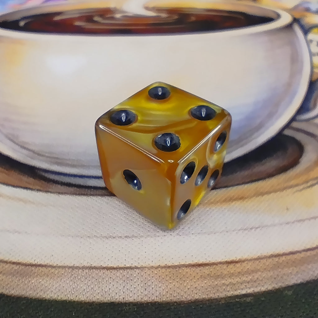 Pearl d6's - Gold