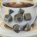Metal Dice Set - Bronze