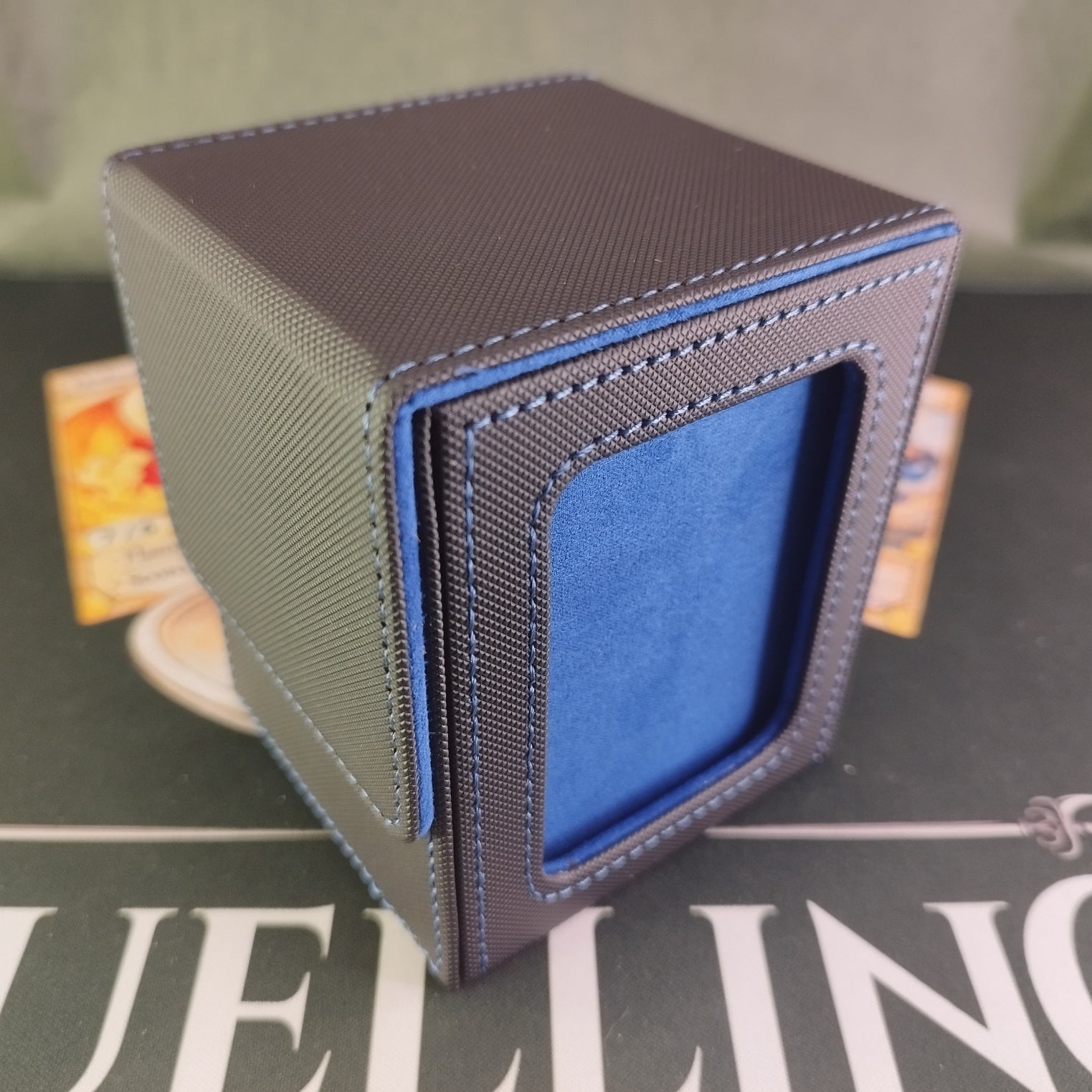 Commander Topload Deckbox - Blue
