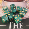 Pearl d6's - Green