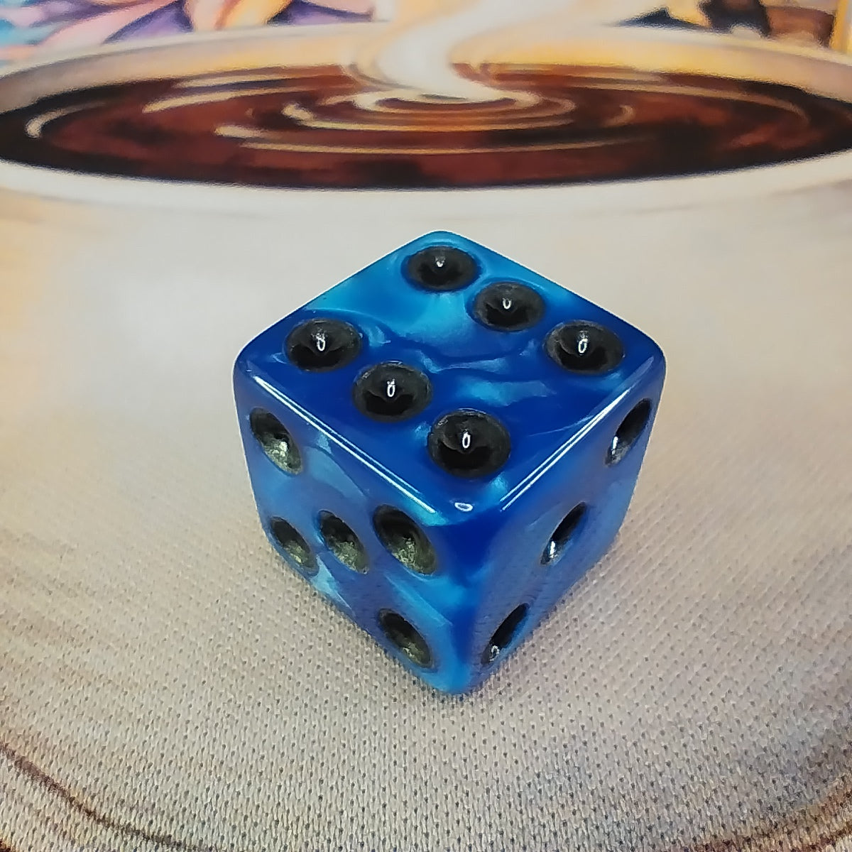 Pearl d6's - Blue