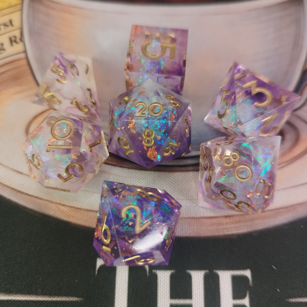 Sharp Dice - Faerie Fire  Purple Haze