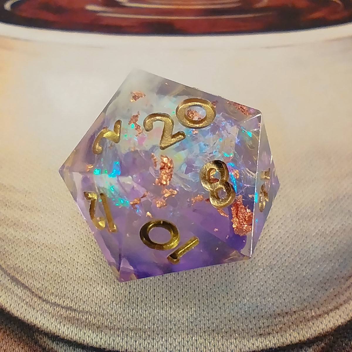 Sharp Dice - Faerie Fire  Purple Haze
