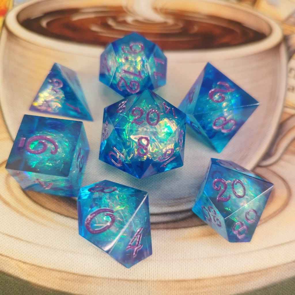 Sharp Dice - Faerie Fire Midnight