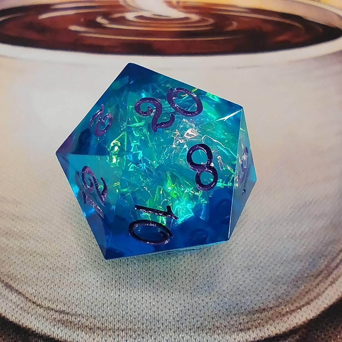 Sharp Dice - Faerie Fire Midnight