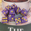 Pearl d6's - Purple