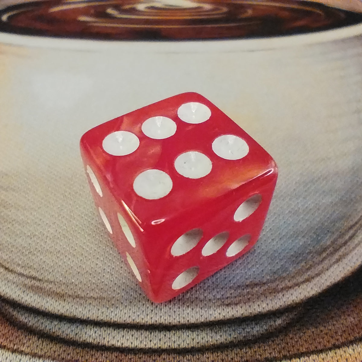 Pearl d6's - Red