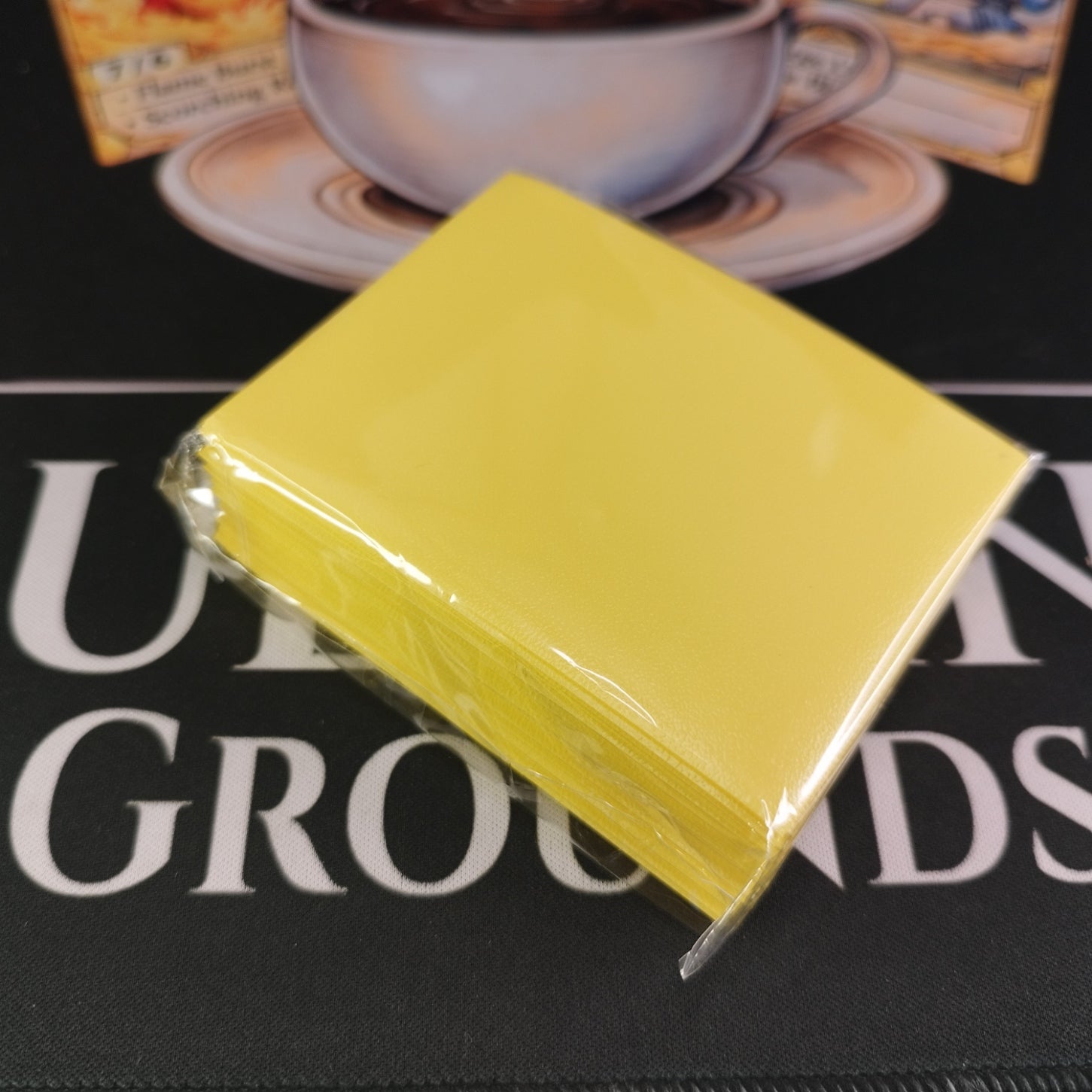 Matte - 100 Yellow Standard Sleeves