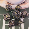 Metal Dice Set - Black Dragon