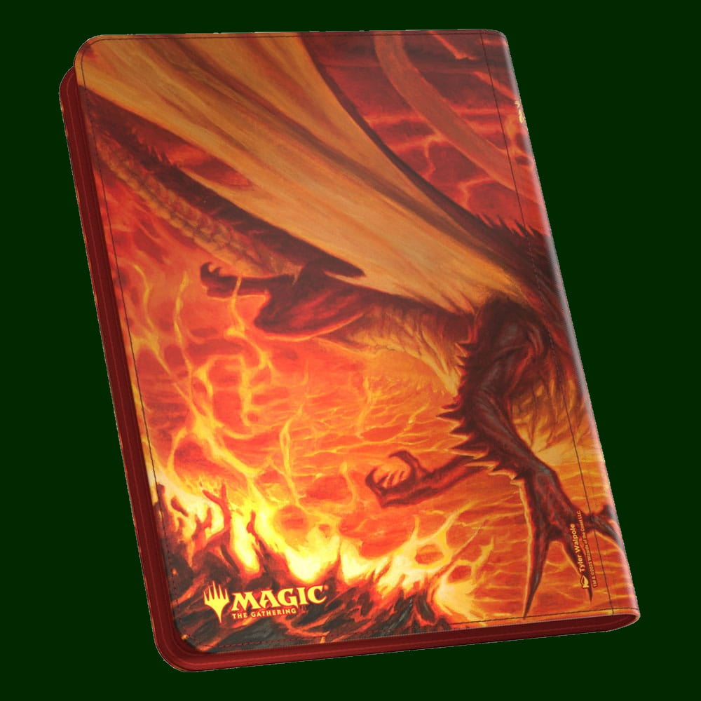 Ultimate Guard Zipfolio 360 Xenoskin Magic: The Gathering "Tarkir: Dragonstorm" - Magmatic Hellkite