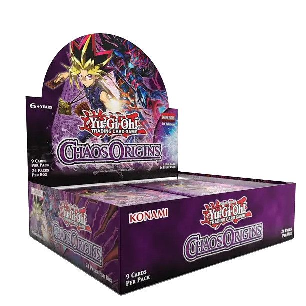 YuGiOh Chaos Origin booster box
