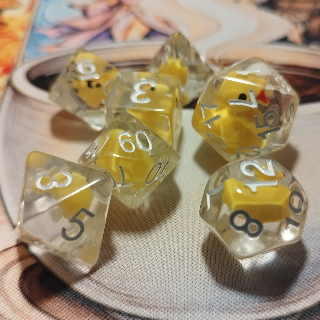 Filled Dice - Ducks