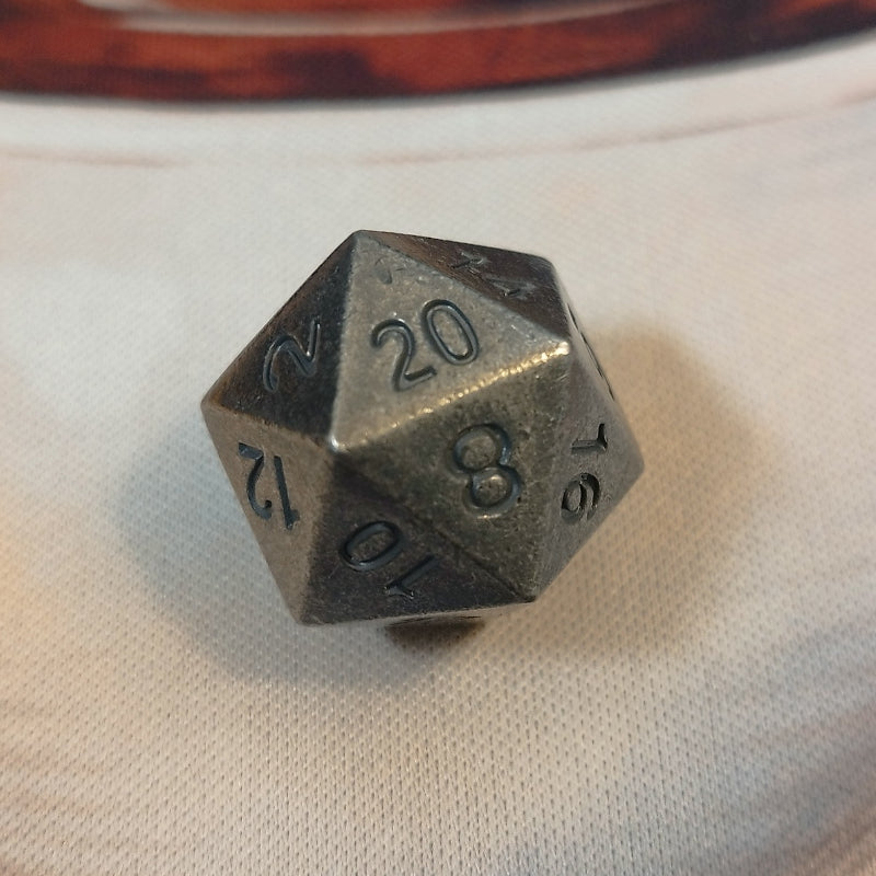 Metal Dice Set - Iron