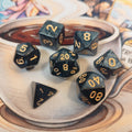 Pearlescent Dice Set - Black