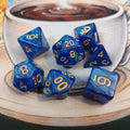 Pearlescent Dice Set - Blue