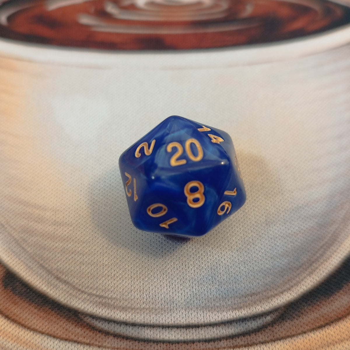 Pearlescent Dice Set - Blue