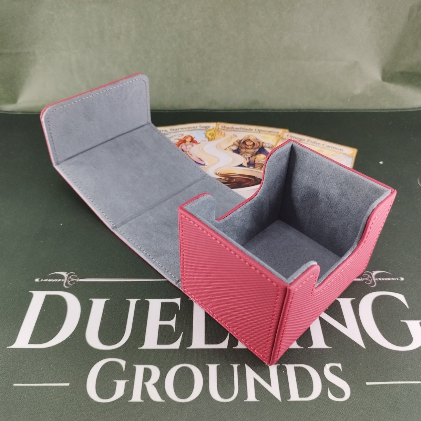 Sideload Deckbox - Red Grey