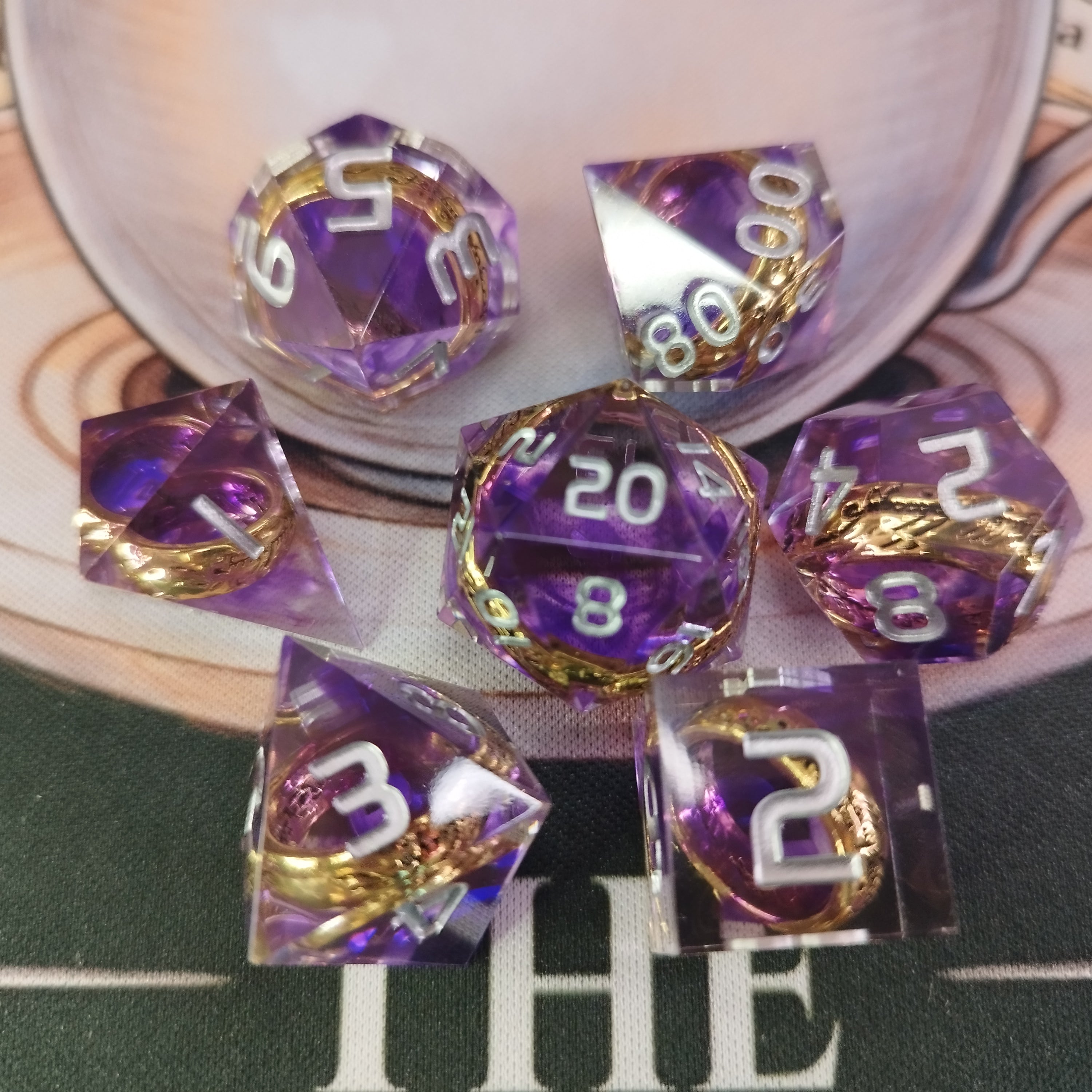 Sharp Dice - The Rings of Power, Purple
