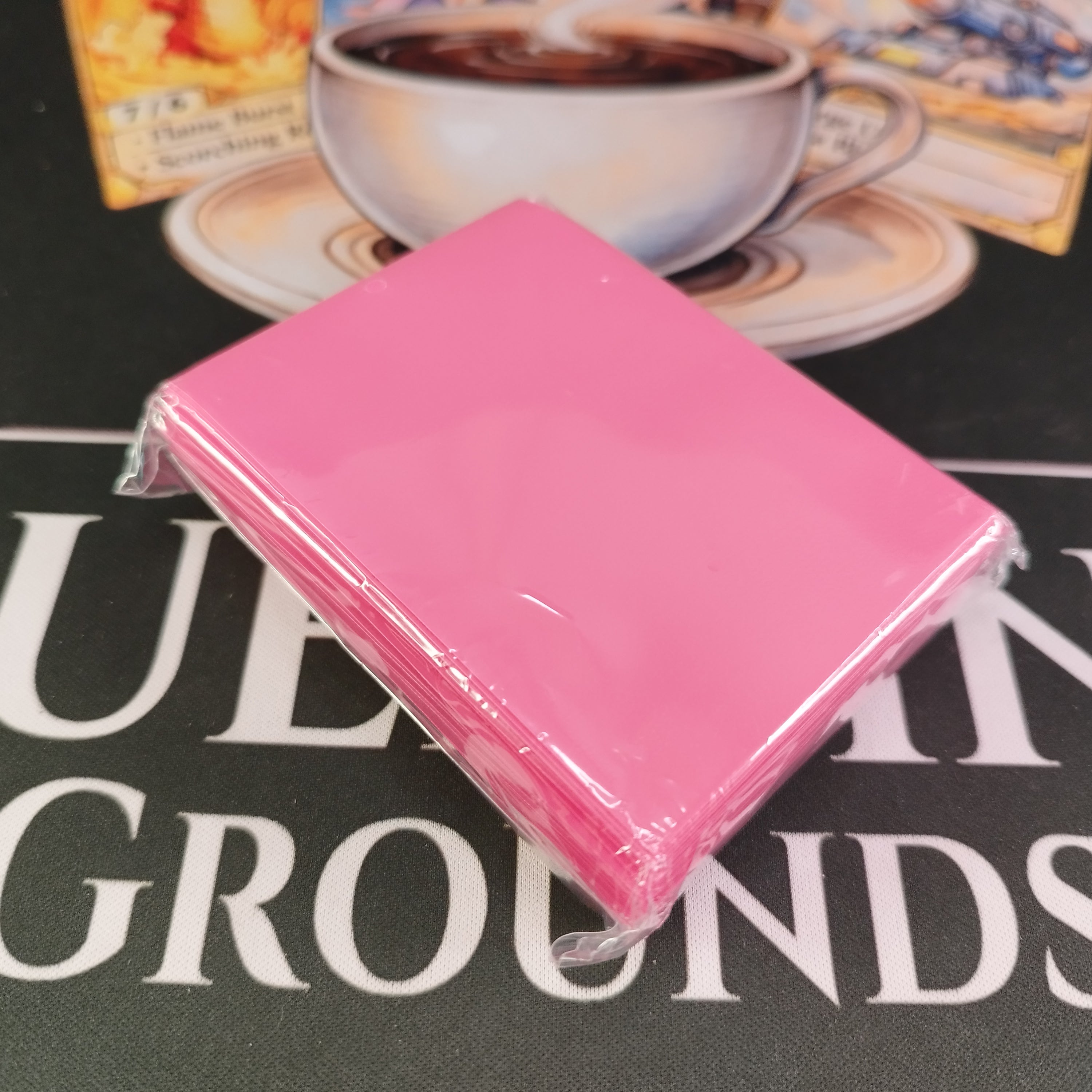 Matte - 100Pink Standard Sleeves